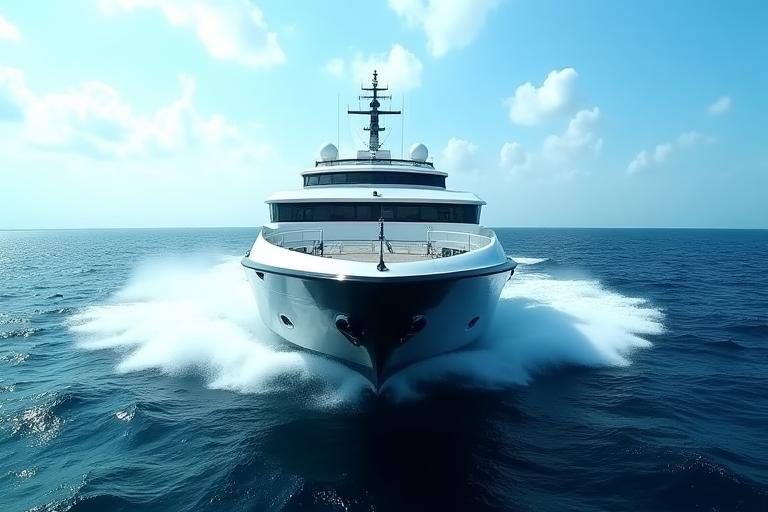 Aigle Marine hybrid trawler at sea